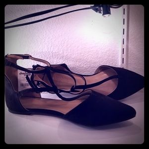 Size 8 elegant zipper sandal